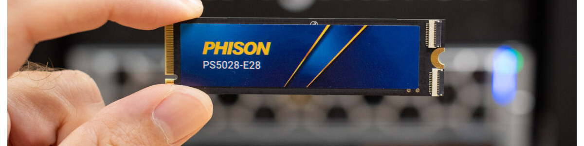 Phison E28 SSD 控制器搶先體驗：卓越的 Gen5 速度與增強的電源管理 ... ... ... ...